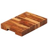 VidaXL Hakblok 30x21x4 cm massief acaciahout