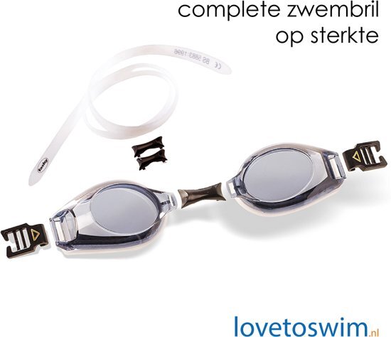 Fashy Zwembril op sterkte min -2.5
