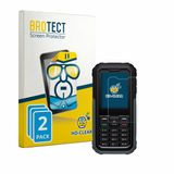 BROTECT - Screenprotector voor TCL OneTouch 5044 - Folie Beschermfolie transparant 2 Stuks