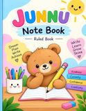 JUNNU Note Book: Ruled Book