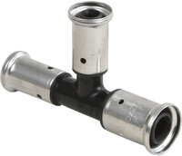 Henco pers T-stuk verloop 20x16x16mm