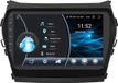 Hyundai Autoradio avec Bluetooth et CarPlay pour Hyundai ix45 Santa Fe (2013–2017) – Compatible avec Apple et Android – Installation stéréo – Système de navigation – 6 Go de RAM, 128 Go de stockage interne