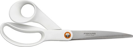 Fiskars Universele schaar - 24 cm - wit