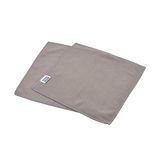 Homéa Set van 2 antistatische doeken, speciale meubels, microvezel, 30 x 30 cm, taupe
