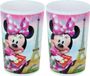 Disney Minnie Mouse Beker - 2 Stuks - Roze - 220 ml - Kunststof
