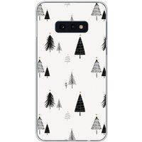 Samsung Galaxy S10e Beschermende Siliconen Case - Elegante Dennenboom