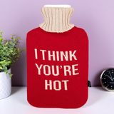 Fisura Knitted water bag ''I think you're hot''