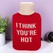 Fisura Knitted water bag ''I think you're hot''