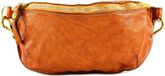 Campomaggi Leren Schoudertas Gordeltas Sling Bag Cognac Lichtbruin