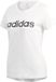 Adidas T-shirt - Vrouwen - wit/zwart