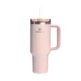 Stanley 1913 Quencher H2.0 Flowstate Tumbler 1.2L - Peach Whip Sunflower
