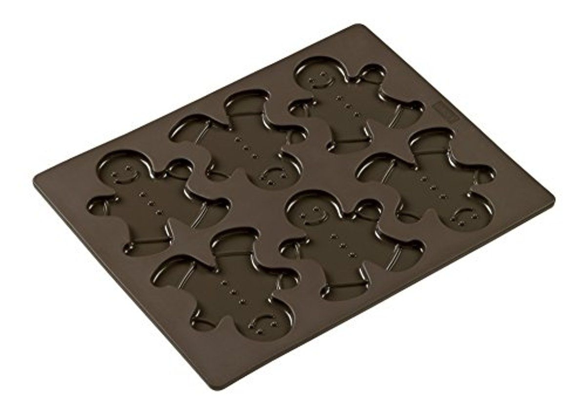 Lurch Flexiform Bakvorm - Peperkoeken Mannetjes - Silicone - 24x30cm