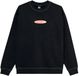 Quiksilver Disk Crew Sweatshirt Zwart S Man