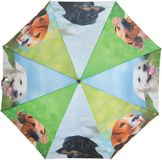 Esschert Design Paraplu Honden 120 cm Polyester Groen