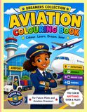 Aviation Colouring Book: Colour, Learn, Dream & Soar! Fun Aviation Activities for Future Pilots