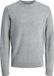 JACK & JONES JPRBLULAMBSWOOL KNIT CREW NECK Heren Gebreide Truien Medium Grey Melange S