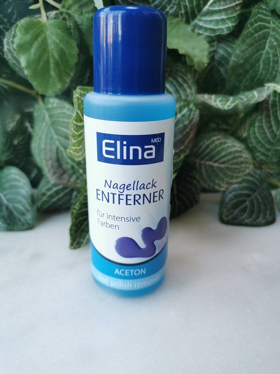 Elina Med Nagellakremover met Aceton - 100 ml