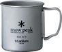 Snow Peak Mok Titanium 600ml Grijs