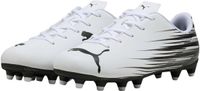 Puma Attacanto II FG/AG Voetbalschoenen Junior Wit/Zwart