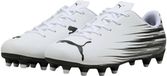 Puma Attacanto II FG/AG Voetbalschoenen Junior Wit/Zwart