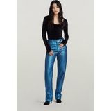 G-Star Viktoria High Straight Blue Jeans Dames W26L32