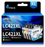 Brother Cartouches d'encre Multipack - Multicolore pour Brother DCP-J1050DW, MFC-J1010DW, DCP-J1140DW