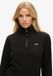Superdry Polarfleecetrui met halve rits Dames Zwart