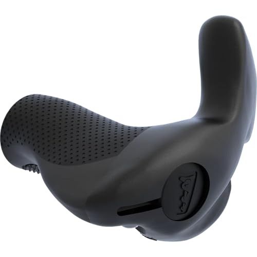 SQlab Stuby Short Handvatten fiets – Bar ends Stads-/Trekkingfiets – Zwart – L - ø110 mm - Zwart