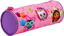 Gabby's Poppenhuis Pennenetui Roze Kunststof Soft case 1 Vak Rond Cartoon Kinderen