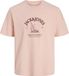 JACK & JONES JORNANTUCKET GRAPHIC TEE SS CN FST Peach Melba Homme M