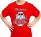 Bellatio Decorations Shoppartners Bv Foute kersttrui shirt - This dude is cool - met stoere Santa - rood - voor kinderen - kerstkleding 110/116