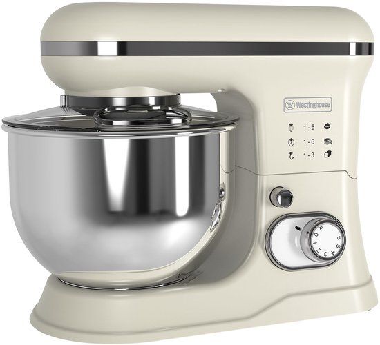 Westinghouse Retro Standmixer - 1200W - 5L - Beige