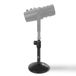NEEWER Bureau-microfoonstandaard, verstelbare tafelbladmicrofoonhouder met 3/8" tot 5/8" schroefadapter compatibel met Blue Yeti Snowball HyperX QuadCast SoloCast Shure, Max belasting 3 lbs, MS014