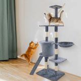 Carton arbre à chat - Tour d'escalade 140 cm