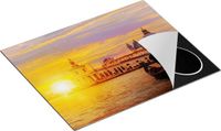 Chefcare Inductie Beschermer Gondel in Venetië - 65x52 cm - Multicolor