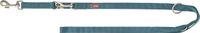 Trixie Hondenriem Premium Verstelbaar Petrol Blauw 200x2 cm
