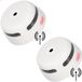 X-Sense XS01-W - Draadloos koppelbare rookmelder 2-pack - 10 jaar batterij - Wit
