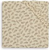 Jollein - Baby - Hoeslaken Wieg Jersey (Meadow - Rosewood) - Katoen - 40/50x80/90cm