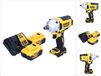 DeWalt DCF 892 P2 accu-slagmoersleutel 18 V 812 Nm 1/2" borstelloos + 2x oplaadbare accu 5.0 Ah + lader