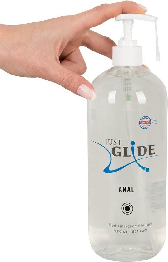 Just Glide Anal Glijmiddel - 1000 ml - Waterbasis