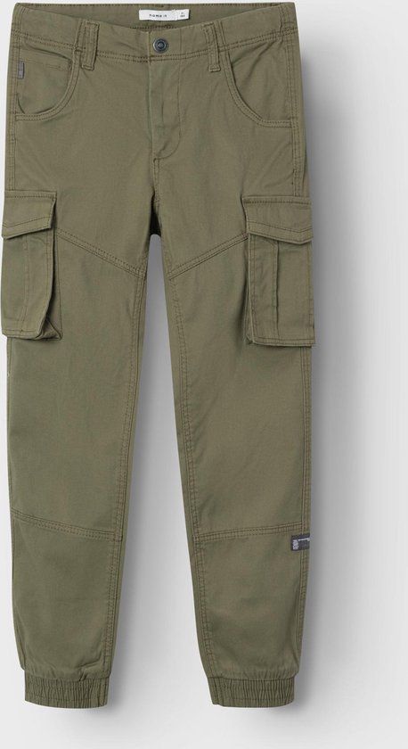 NAME IT NKMRYAN CARGO TWI PANT - Jongens - Maat 122 - Deep Lichen Green