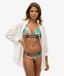 Superdry Triangelbikinitop met logo Dames Badpakken