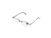 Lunettes de lecture à demi-monture 400d (Rouge) [Style classique] Lunettes de lecture unisexes, simples et durables, indispensables pour bureau et maison