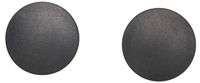 MAUL Magneet MAULsolid rond 2 stuks 2,5 kg kunststof Ferriet bruchsicher Ø 3.8 x 1.55 cm zwart