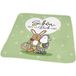 Sheepworld Toverhanddoek, motief mooi, gastenhanddoek, 30 cm x 30 cm, katoen, vierkant geperst, cadeau Pasen, paasnest, paasdecoratie, 73806