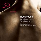 Symphony London Symphony Orchestra - Beethoven: Symphony 4 & 8 (CD)