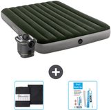 Intex Luchtbed - 2-Persoons - 152 x 203 x 25 cm - Groen