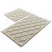 Badmatset 2-delig beige