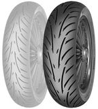 Mitas Touring Force-sc 65s Tl Scooter Achterband Zilver 140 / 70 / R16