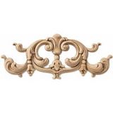 Gedotec Ornements en pâte de bois, modèle 424 dimensions : 200 x 82 mm